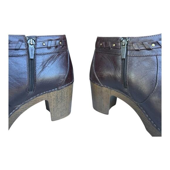 Dansko Dabney Ankle Boot Women size 39 US 8.5-9 Brown Leather - Picture 5 of 6